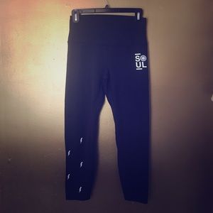 SoulCycle ☠️💛 ankle length leggings